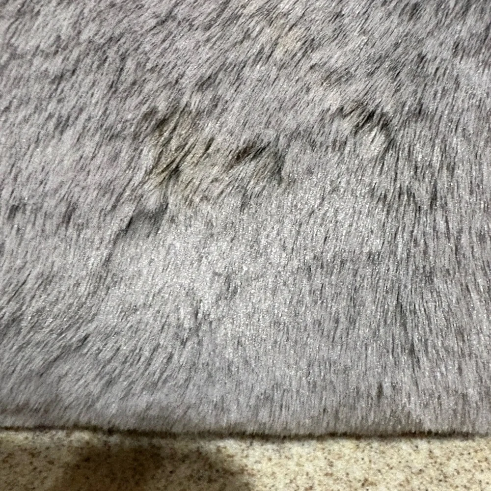 Kate Spade Gray Shoulder Bag/crossbody with Plush Texture - Picture 2 of 14